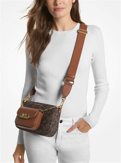 michael kors parker large empire signature logo 2-in-1 crossbody bag|Parker Large Empire Signature Logo 2.